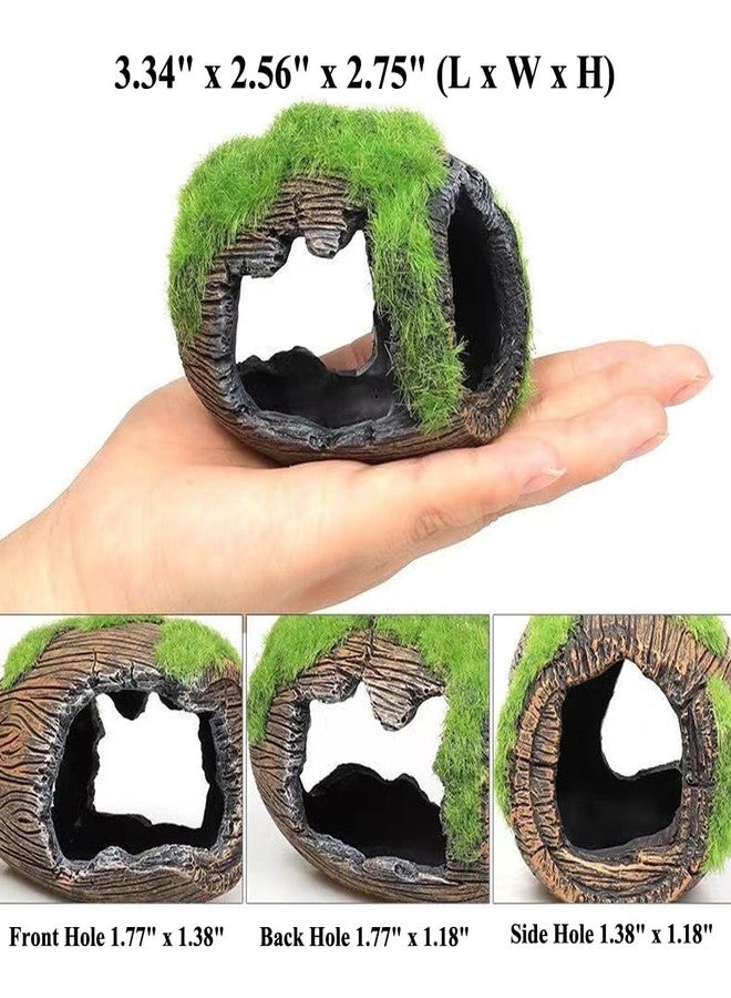 TANOMA Fish Tank Accessories Decorations, Aquarium Hideout Cave for Betta, Fish Tank Ornament 3.5" - Image 3